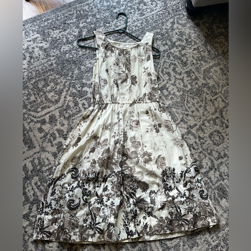 Lands End Floral Dress